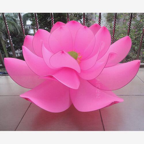 丝网花成品荷花装饰布置舞蹈道具