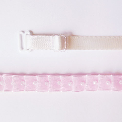 波斯菊和鱼｜文胸肩带布艺内衣肩带手工高品质肩带-恋