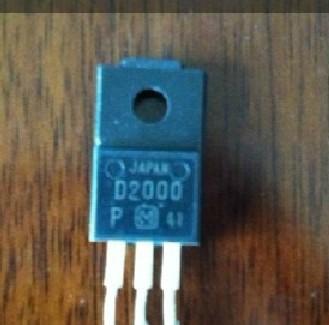 【全新原装】D2000 2SD2000 塑封 三极管 电子元器件 TO-220F封装
