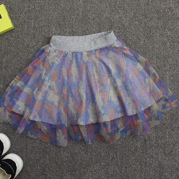 Jupe fillette en Toile de coton - Ref 2052077 Image 1