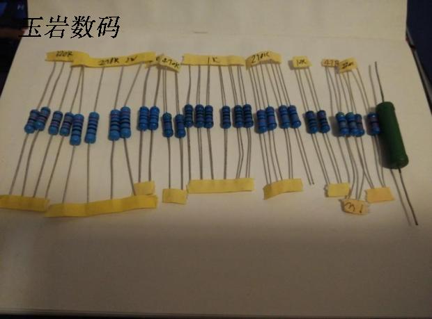 12AX7-EL84 6P14推挽胆机 电子管功放 配套电阻包 台湾电阻