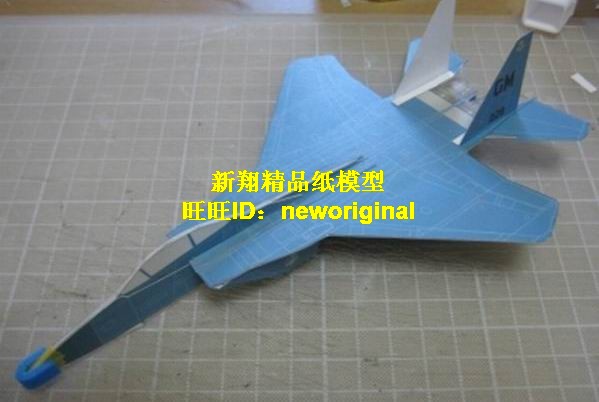 可以飞行的纸飞机 美国F15 F-15E战斗机5五代机仿真纸模型飞机