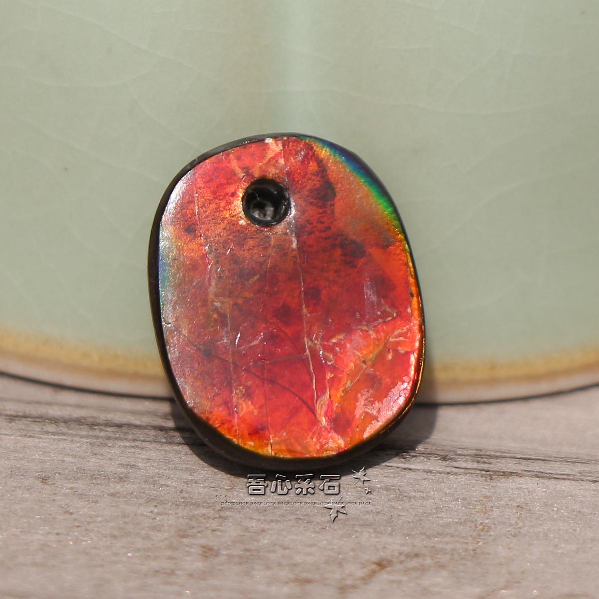 系石苑手排配件天然有机斑彩散珠