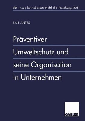 【预售】Praventiver Umweltschutz Und Seine Organisatio...