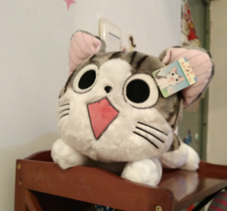 起司猫抱枕送女生礼物玩具娃娃