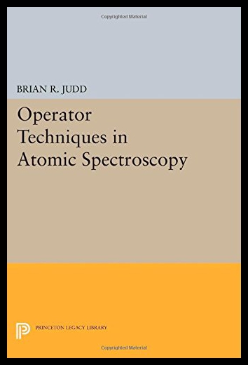 【预售】Operator Techniques in Atomic Spectroscopy