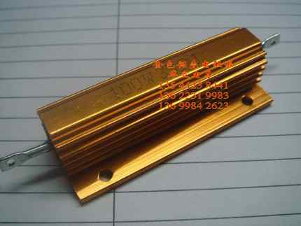 铝壳电阻器100W3ΩJ （带槽金属外壳）211028