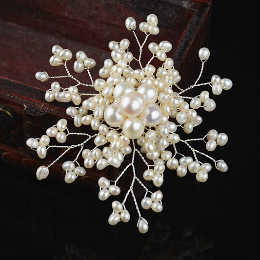 Broche femme en Nacre - Ref 1177119 Image 1