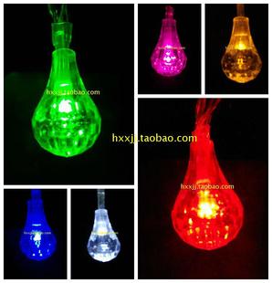 LED 水滴钻石球电池灯led彩灯闪灯串灯绳灯串 星星节日婚庆装饰灯