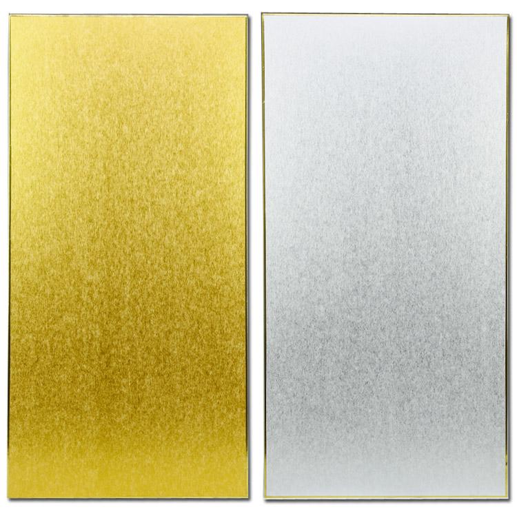 日本金潜银潜硬卡纸条屏小号熟宣