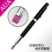 Metal pen fiber Cleaver fibre cutting stroke cutting fibre stylus flat Ruby