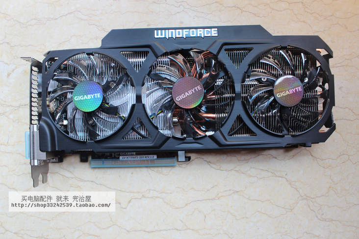¡ïÍêÖÎÎÝ¡ï ¼¼¼Î GV-N770WF3-2GD GTX770 ¸üÇ¿ÐÔÄÜ ¸üǿɢÈÈ