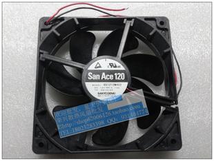 0.13A 12V 12CM原装 12025 双滚珠风扇 三洋SANYO 2线 9S1212M402