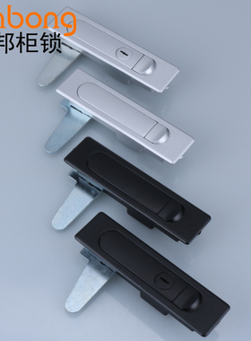 MS730-1-2 配电柜开关柜门平面锁 配电箱消防锁 按压式弹挑锁