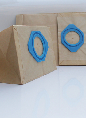 洁精灵适配力奇Nilfisk G90 GM80 GM90 GS80吸尘器纸袋 6只装