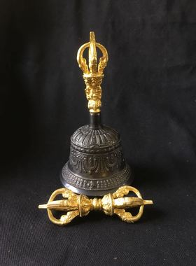 金刚铃杵尼泊尔纯铜密宗法器