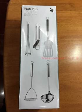 现货特价 德国WMF福腾宝Profi Plus厨房锅铲汤勺开罐器5件套盒装