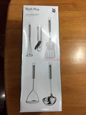 现货特价 德国WMF福腾宝Profi Plus厨房锅铲汤勺开罐器5件套盒装