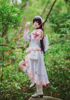 COS服装我妹哪有这么可爱 黑猫五更琉璃 圣天使神猫COSPLAY