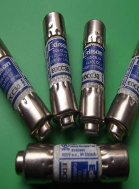 Edison 原装10X38延时熔断器Edison EDCC1/2/5/6/10/15/20/25/30