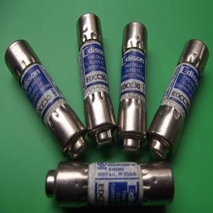 Edison 原装10X38延时熔断器Edison EDCC1/2/5/6/10/15/20/25/30