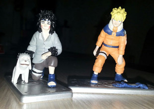 【GD漫玩社】万代 火影忍者 忍形集 漩涡鸣人 犬冢牙&赤丸 盒蛋