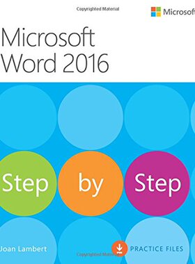 【预订】Microsoft Word 2016 Step by Step