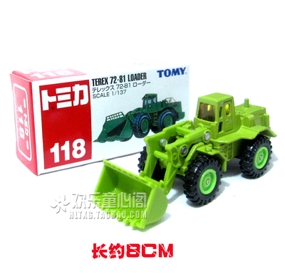 TOMICA/¶àÃÀ¿¨·ÂÕæºÏ½ðС³µÄ£ÐÍ 118ºÅ²ù³µ ÂÌÉ«Íæ¾ß³µ