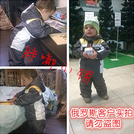 德国原单冬季防寒棉裤儿童滑雪服