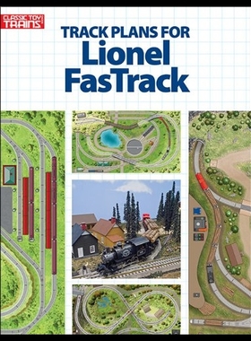 【预售】Track Plans for Lionel FasTrack