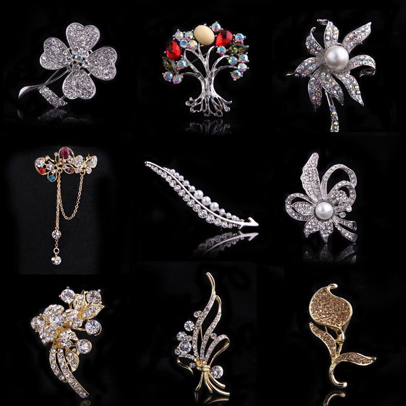 Broche en Zircon diamant - Ref 1174296 Image 1