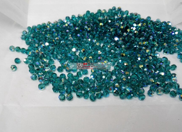 元素水晶多切面项链地球珠