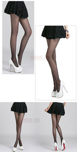 拼6双包邮 天姿耐穿加大无痕连裤袜20D加裆防勾塑身丝袜88701