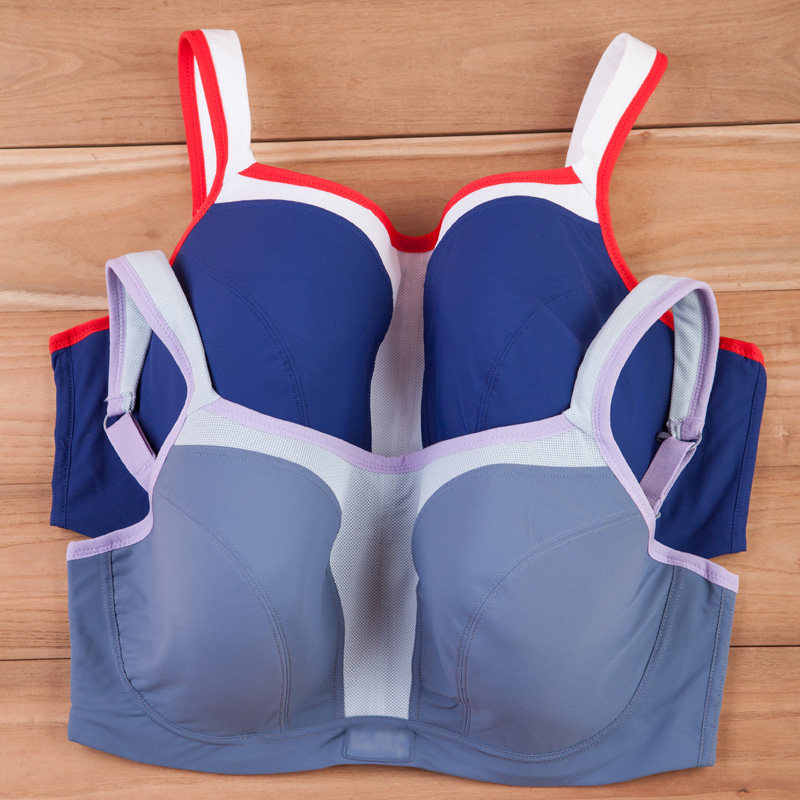 N306全罩杯防震运动文胸有钢圈加宽加厚减压肩带大罩杯内衣BCDEFG