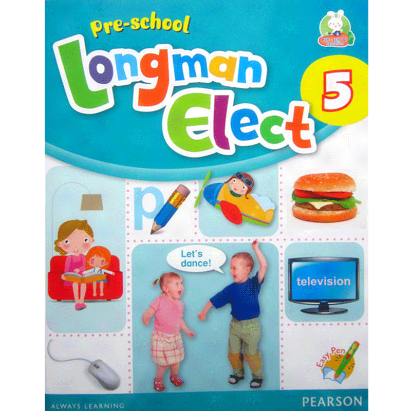 原版进口培生朗文 3-6岁幼儿英语教材 Pre-school Longman Elect  Talking 5 教学用大书
