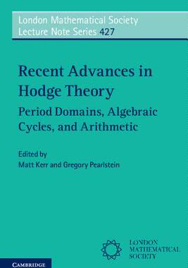 【预订】Recent Advances in Hodge Theory