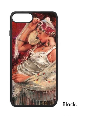 适用于iPhone西米亚风格睡姿美人Xr手机壳max678plus11手机保护套