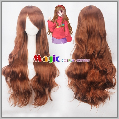 怪诞小镇梅宝·派恩斯棕色长卷发