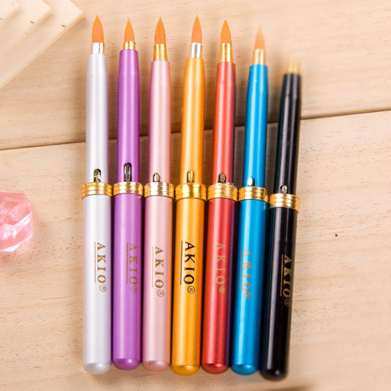 带盖伸缩便携迷你唇蜜化妆工具