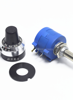 3590S-2-103L 10K 精密多圈电位器(10圈) 可调电阻带小刻度旋钮