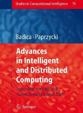 【预售】Advances in Intelligent and Distribu...