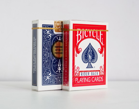 bicycle默默老厂金标单车纸牌