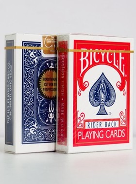 默默纸牌Bicycle Richard turner金标ohio美国单车扑克牌一对出售