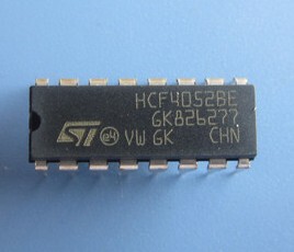 直插 HCF4052BE CD4052BE 进口多路复用器IC芯片 DIP-16脚 可直拍