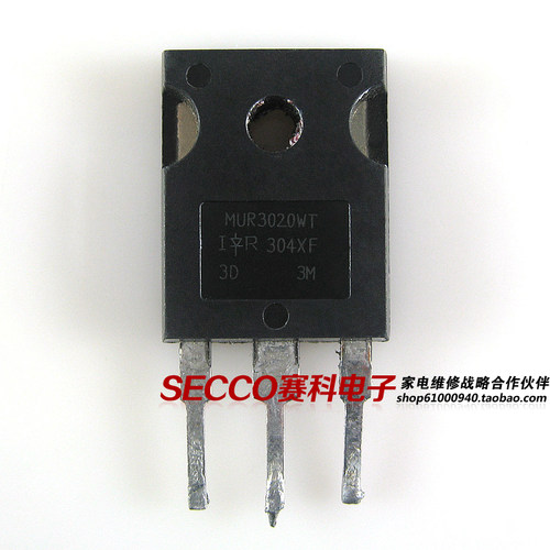 〖原装拆机〗MUR3020WT 逆变焊机大功率快恢复整流管 30A 200V