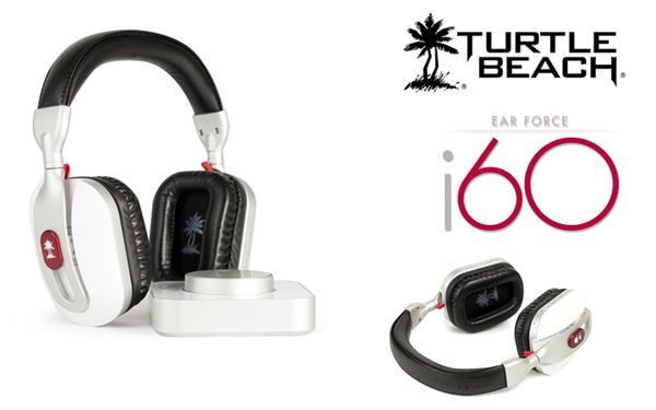 Turtle Beach 乌龟海岸Ear Force i60无线DTS环绕声头戴式耳机.