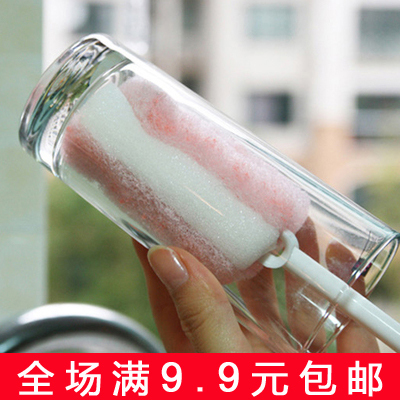 振兴杯刷刷子多功能清洁杯子海绵