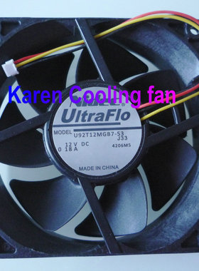 NIDEC全新9225 12V 0.18A U92T12MGB7-53 EPSON EB-450W散热风扇