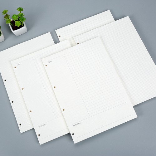 东大4mm道林米黄纸活页记事本