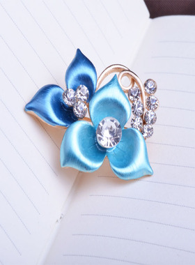 胸针女花瓣高档胸花花朵韩版时尚